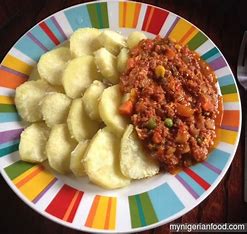 Boiled Potato (Served with Egg Sauce)
